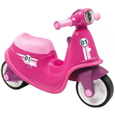 Scuter Smoby Scooter Ride-On pink - poza 1