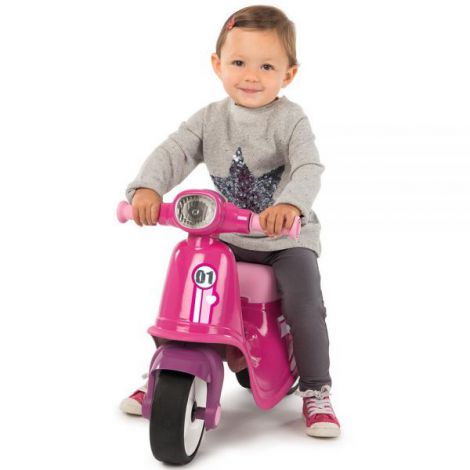 Scuter Smoby Scooter Ride-On pink - poza 5