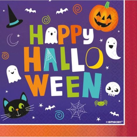 Servetele personaje halloween 33x33 cm - poza 1