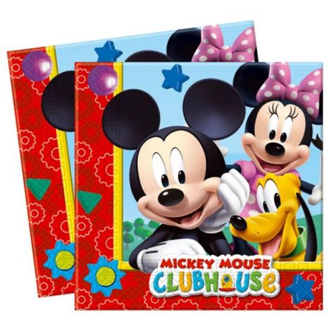 Servetele petrecere mickey mouse 33x33 cm - poza 2