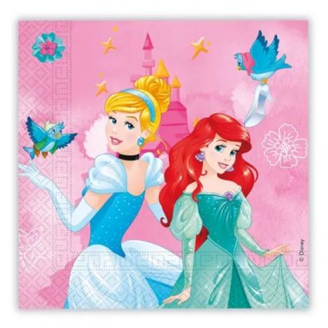 Servetele petrecere printese disney 33x33 cm Procos PR93849 - poza 2