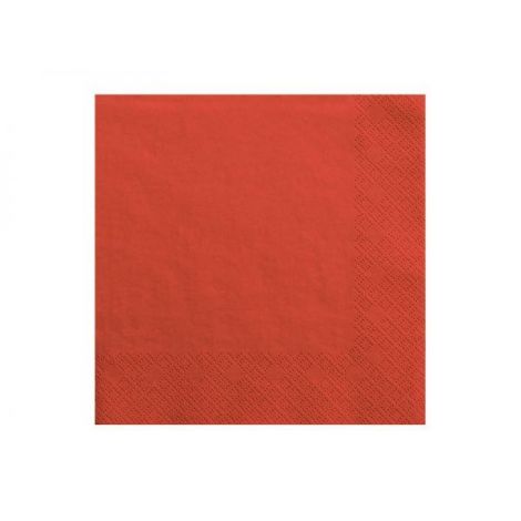 Servetele rosii 33x33 cm - poza 2