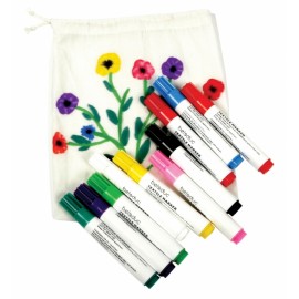 Set 10 carioci pentru textile - poza 1