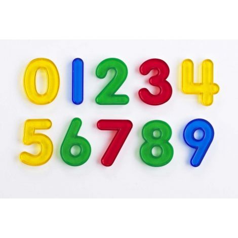 Set 10 numere translucide mari pentru mese si tablete luminoase - poza 4
