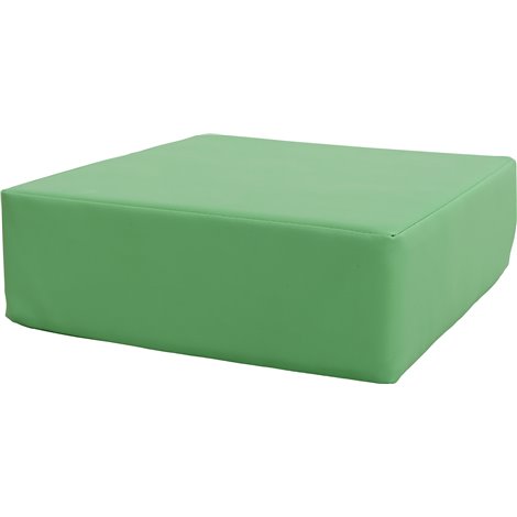 Set 10 perne pufuri patrate, 30 x 30 x 10 cm, certificat Oeko-tex, cu suport mobil din lemn inclus, cresa si gradinita - poza 2