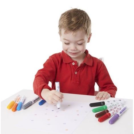 Set 10 stampile marker lavabile Animale Melissa and Doug - poza 2