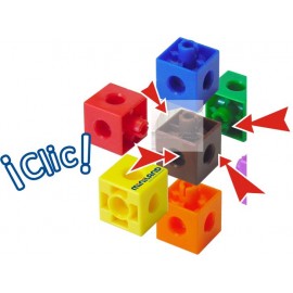 Set 100 cuburi 2 cm - Miniland - poza 3