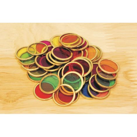 Set 100 jetoane metalice colorate - poza 4