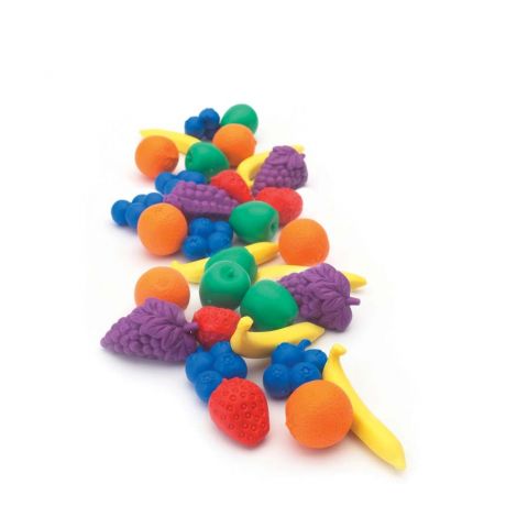 Set 108 de fructe diverse pentru numarat si sortat - poza 1