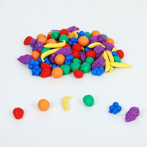 Set 108 de fructe diverse pentru numarat si sortat - poza 3