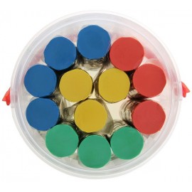 Set 12 batoane plastilina colorata - Heutink - poza 1