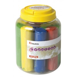 Set 12 batoane plastilina colorata - Heutink - poza 2