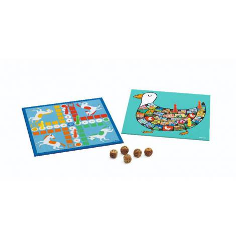 Set 12 jocuri clasice pentru copii, +4 ani, Djeco DJ05218 - poza 4