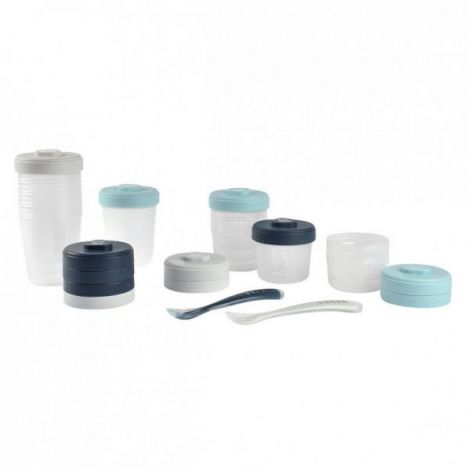 Set 12 recipiente hrana Beaba Storm 2x90 ml, 4x150 ml, 6x250 ml - poza 2