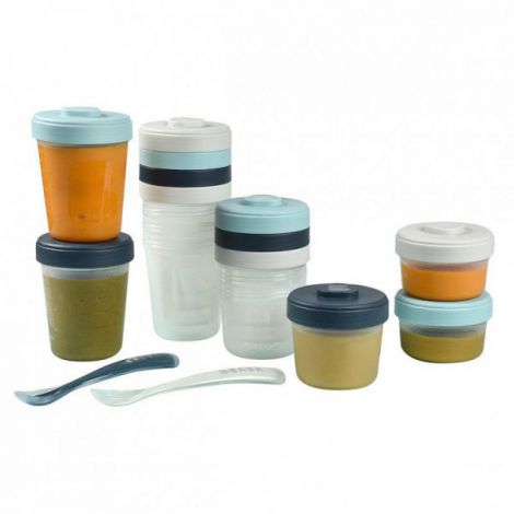 Set 12 recipiente hrana Beaba Storm 2x90 ml, 4x150 ml, 6x250 ml - poza 3