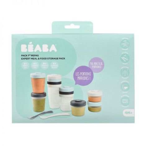 Set 12 recipiente hrana Beaba Storm 2x90 ml, 4x150 ml, 6x250 ml - poza 4