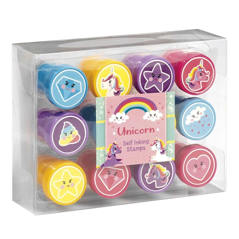 Set 12 stampile Totum Unicorn - poza 1