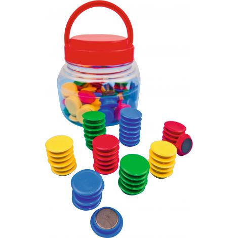 Set 120 de magneti colorati pentru tabla - poza 3