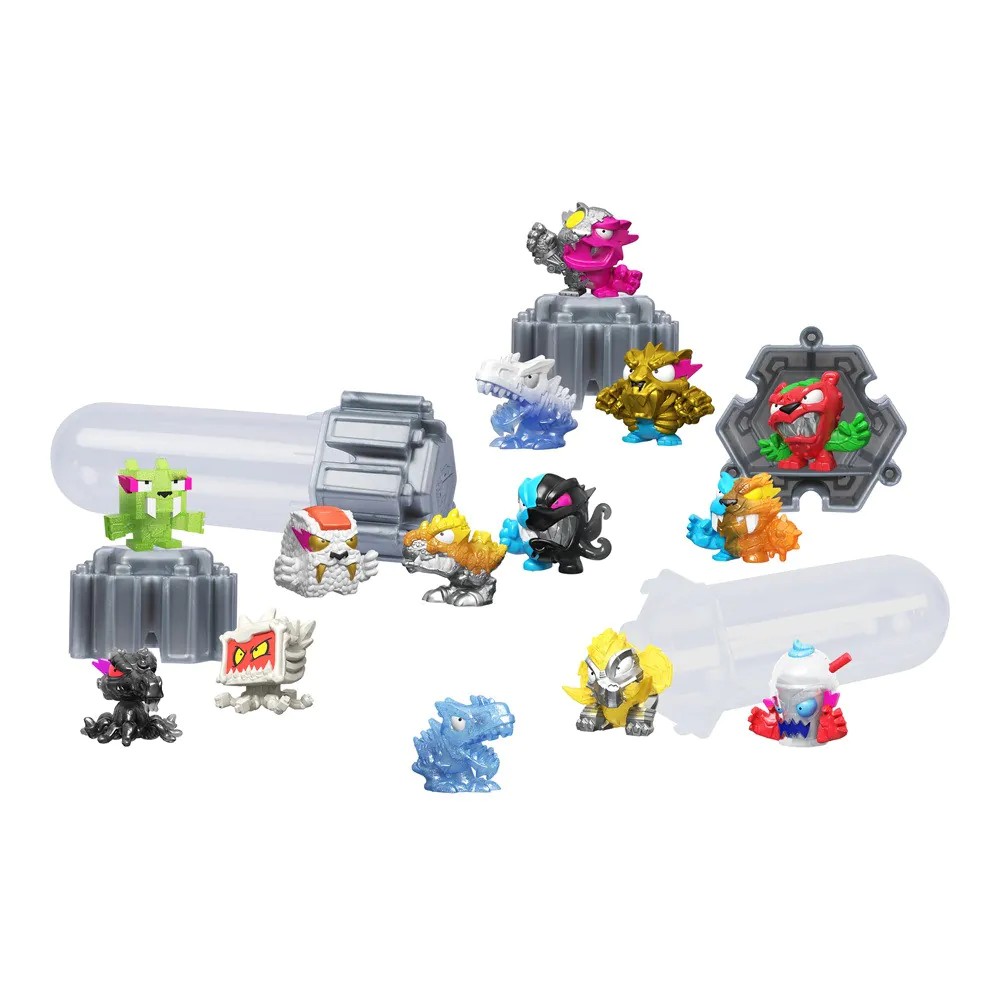 Set 14 figurine Mr Beast Mega Lab Swarms Test - poza 2