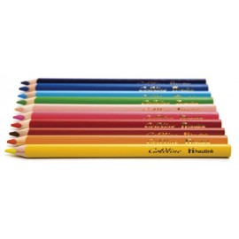 Set 144 creioane colorate Goldline Jumbo triunghiulare - Heutink - poza 1