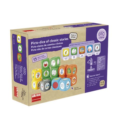 Set 15 Cuburi cu povesti Story Cubes cu ghid pedagogic si suport audio in limba romana - poza 5
