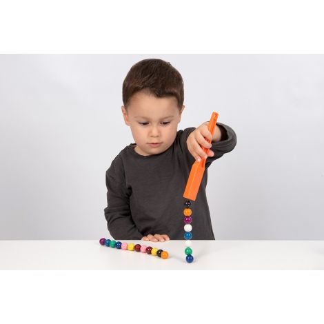 Set 2 baghete magnetice si bile pentru experimentare magnetism - poza 5