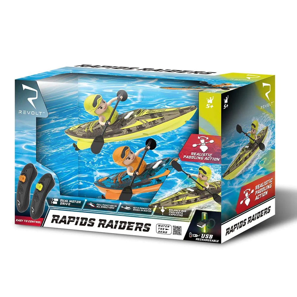 Set 2 Caiace cu telecomanda Syma Rapid Racers - poza 2