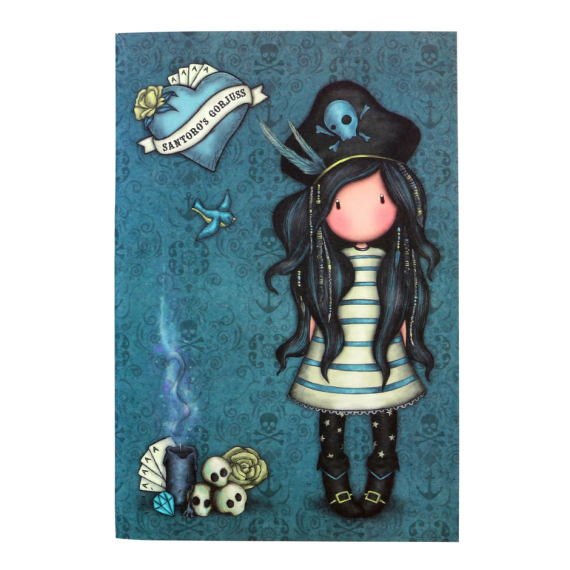Set 2 carnetele cusute Gorjuss Black Pearl - poza 2