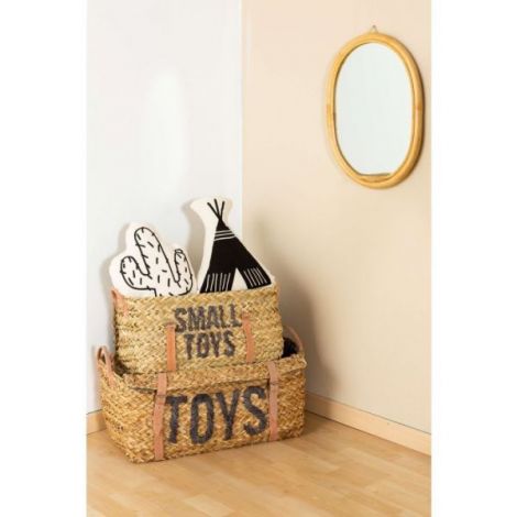 Set 2 cosuri depozitare din ratan Childhome - poza 4