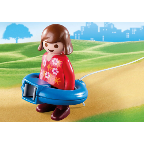 Set 2 figurine 1.2.3 Mama si Fetita Playmobil PM70406 - poza 2
