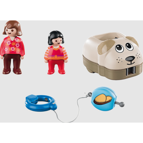 Set 2 figurine 1.2.3 Mama si Fetita Playmobil PM70406 - poza 5