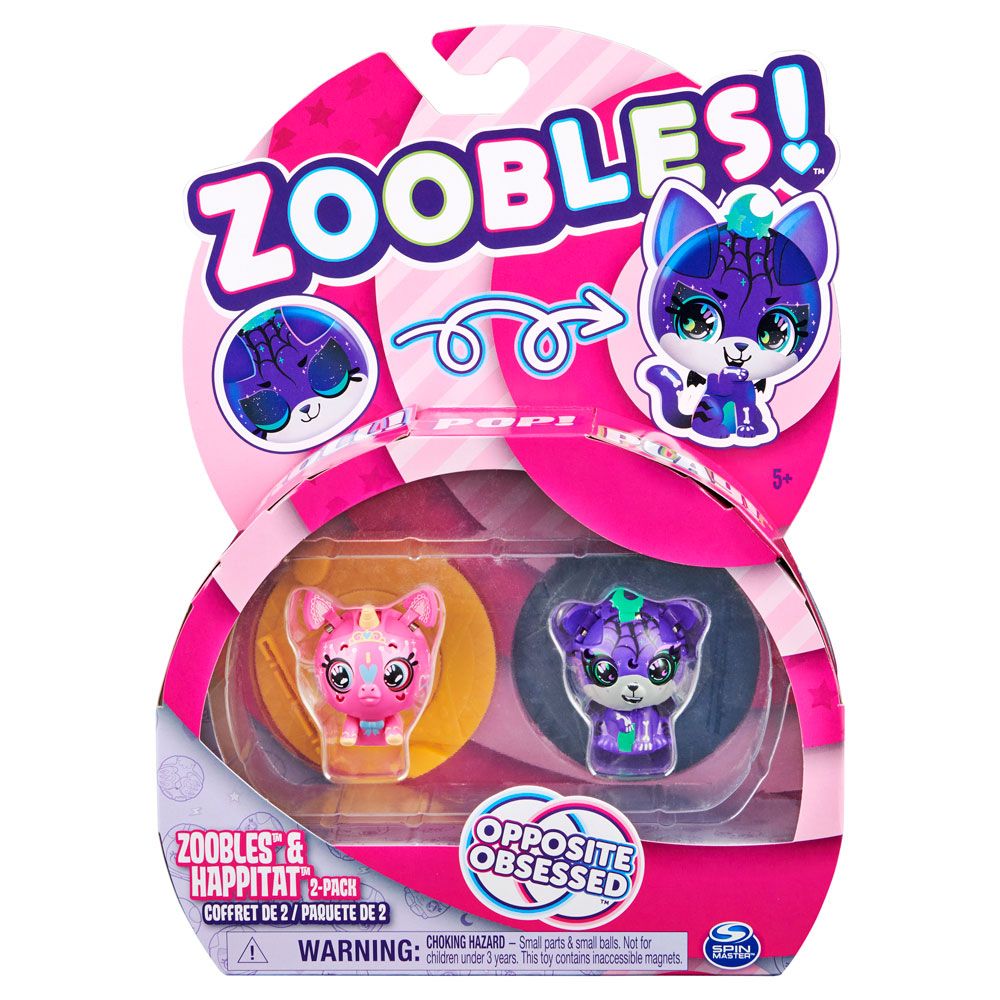 Set 2 figurine animalut transformabile Zoobles - poza 5