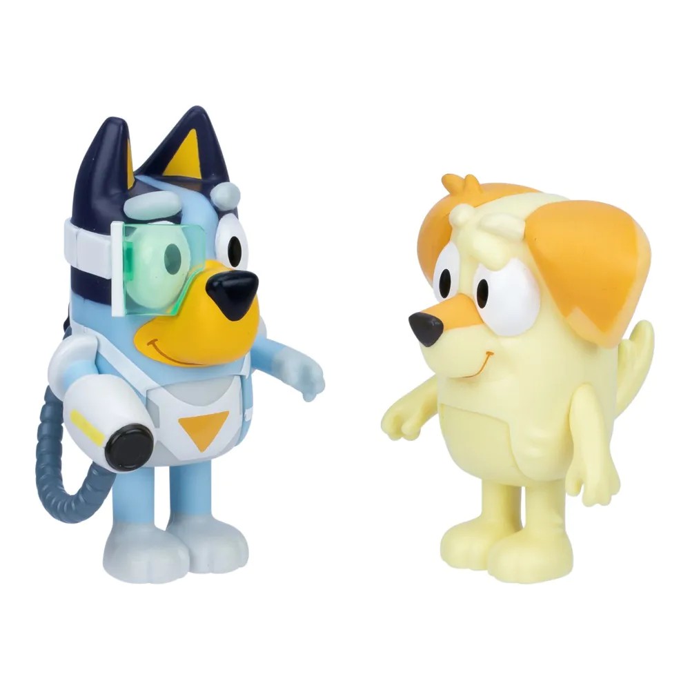 Set 2 figurine Bluey S12 diverse modele 6 cm - poza 1