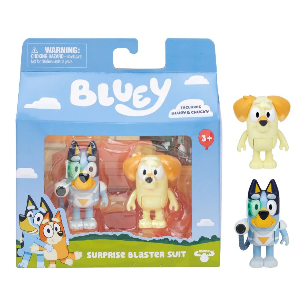 Set 2 figurine Bluey S12 diverse modele 6 cm - poza 2