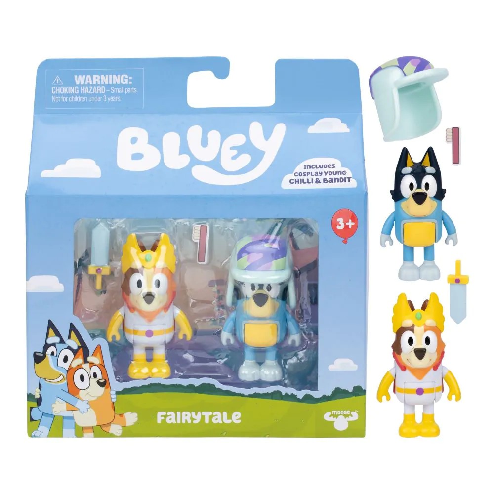 Set 2 figurine Bluey S12 diverse modele 6 cm - poza 4