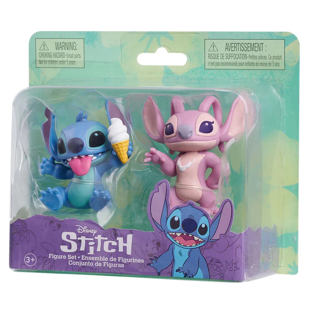 Set 2 figurine Disney Stitch diverse modele - poza 3
