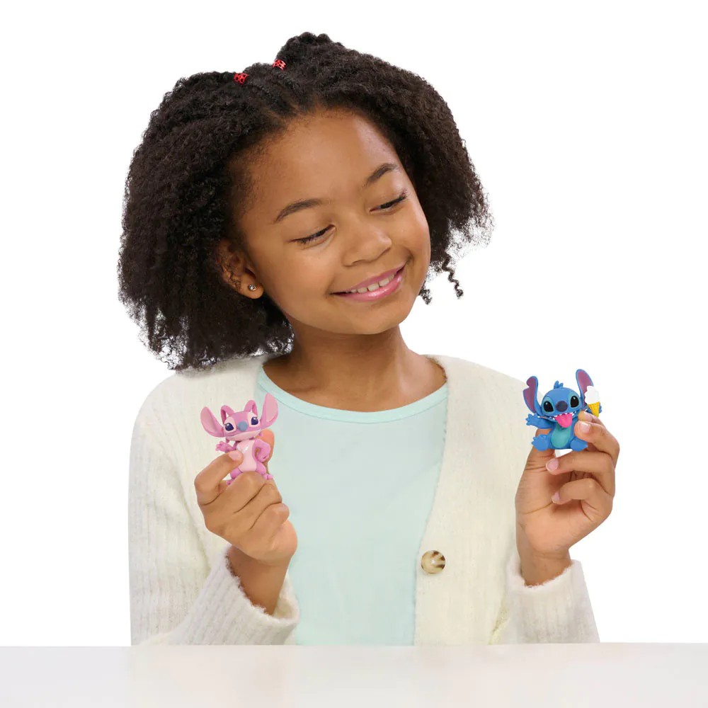 Set 2 figurine Disney Stitch diverse modele - poza 4
