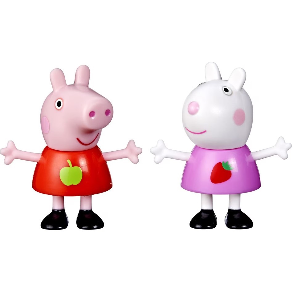 Set 2 figurine Hasbro Peppa Pig si Prietenii diverse modele - poza 1