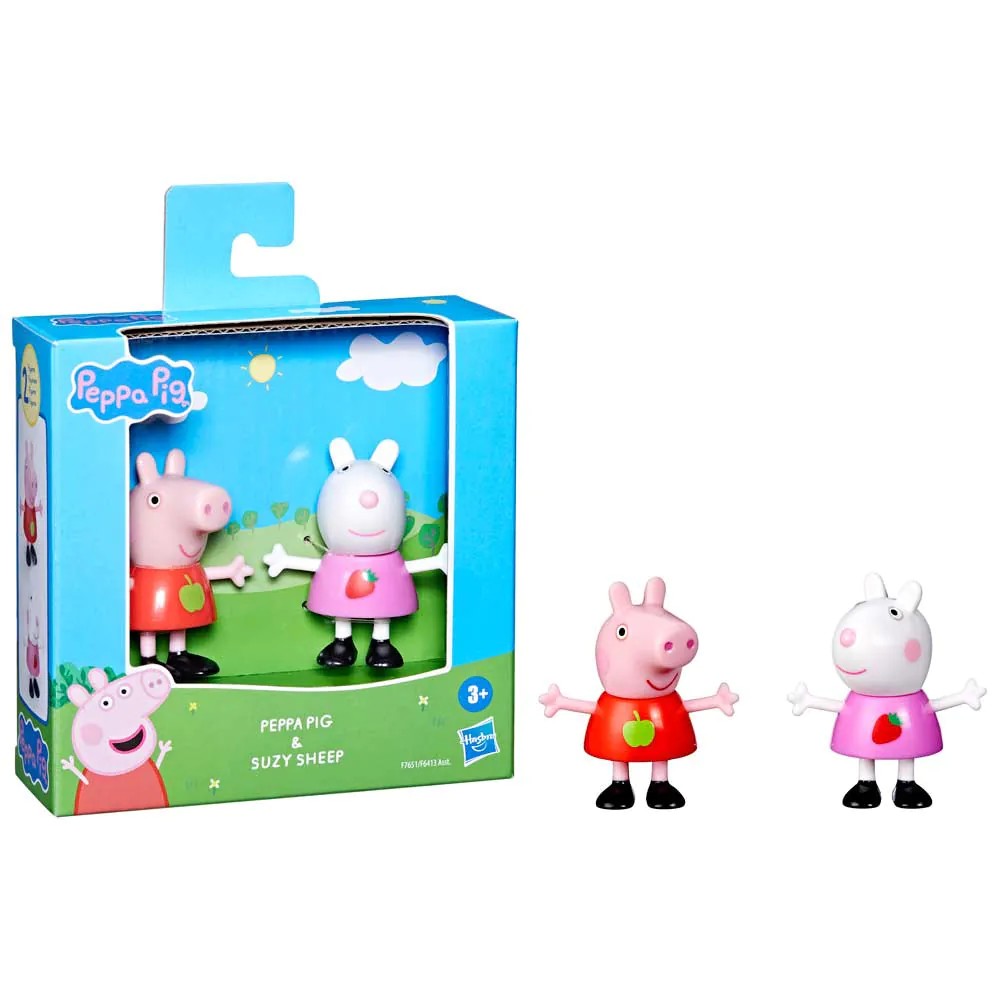 Set 2 figurine Hasbro Peppa Pig si Prietenii diverse modele - poza 2