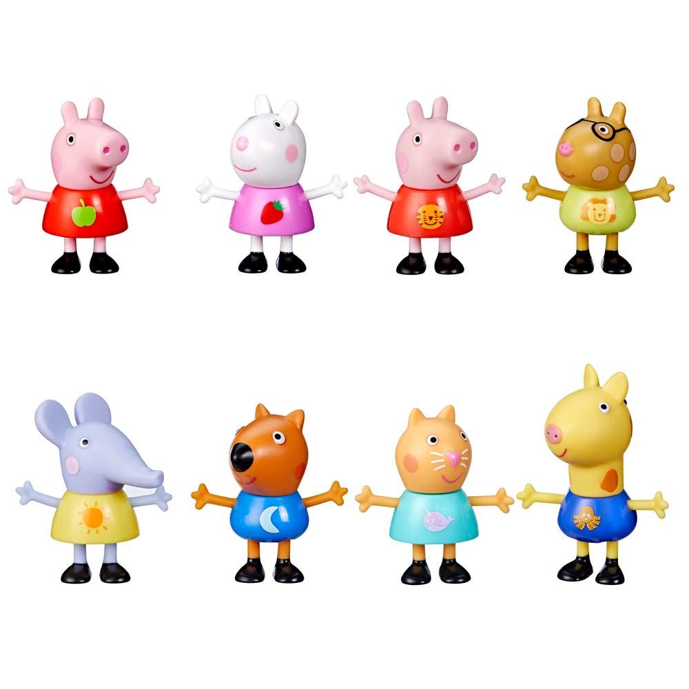 Set 2 figurine Hasbro Peppa Pig si Prietenii diverse modele - poza 3