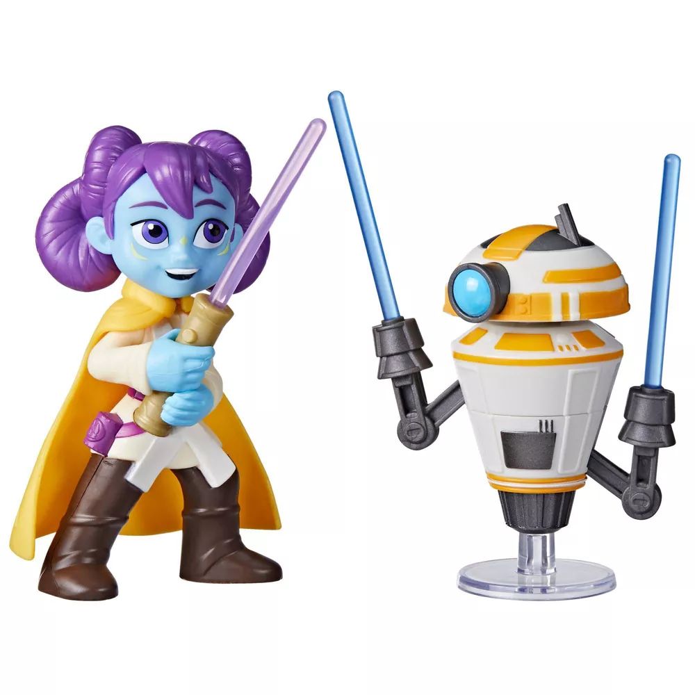 Set 2 figurine Hasbro Star Wars Young Jedi Adventures - poza 1