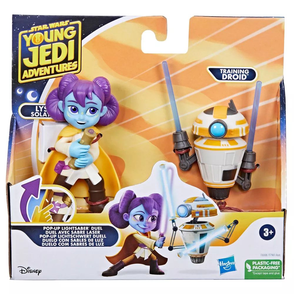 Set 2 figurine Hasbro Star Wars Young Jedi Adventures - poza 3