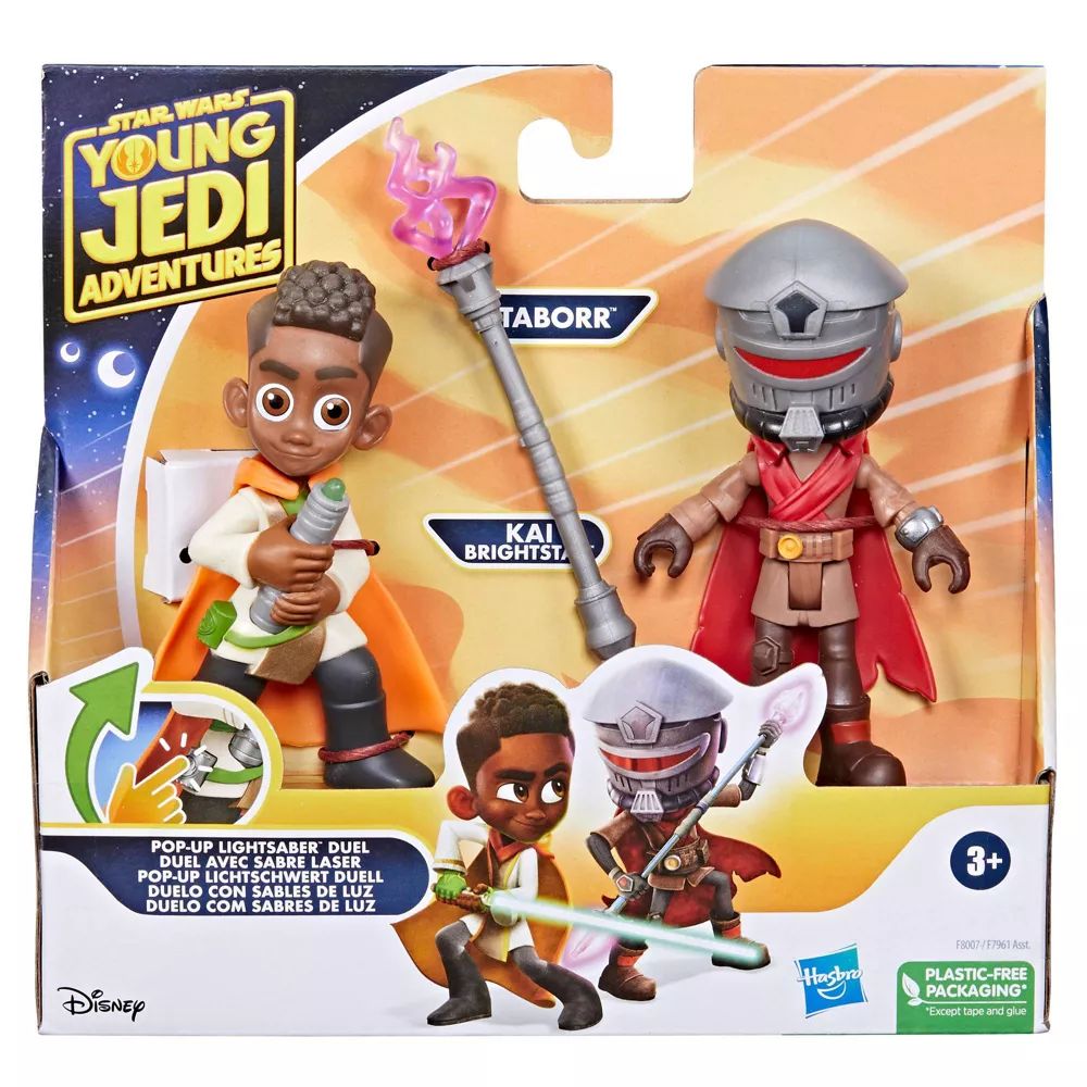 Set 2 figurine Hasbro Star Wars Young Jedi Adventures - poza 4