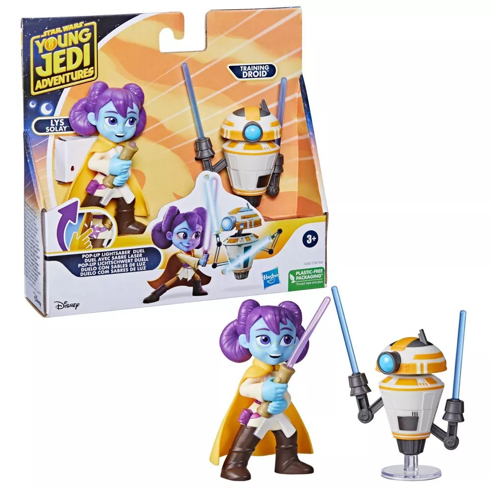Set 2 figurine Hasbro Star Wars Young Jedi Adventures - poza 5