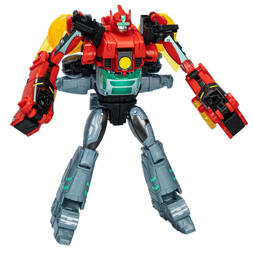 Set 2 figurine Hasbro Transformers Cyber Combiner Earth Spark Terran T si Robby Malto - poza 4