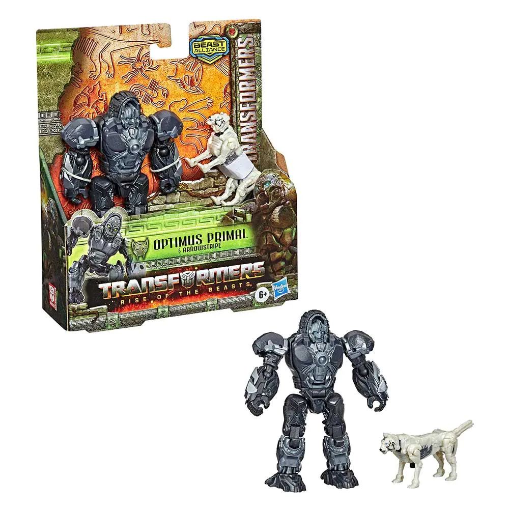 Set 2 figurine Hasbro Transformers Movie 7 Rise Of The Beasts Weaponizer 12 cm - poza 3