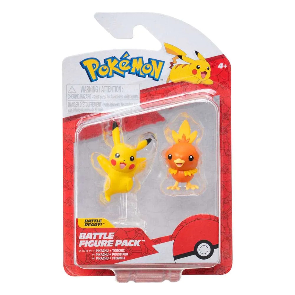 Set 2 figurine Pokemon Battle Ready 5 cm, diverse modele - poza 3