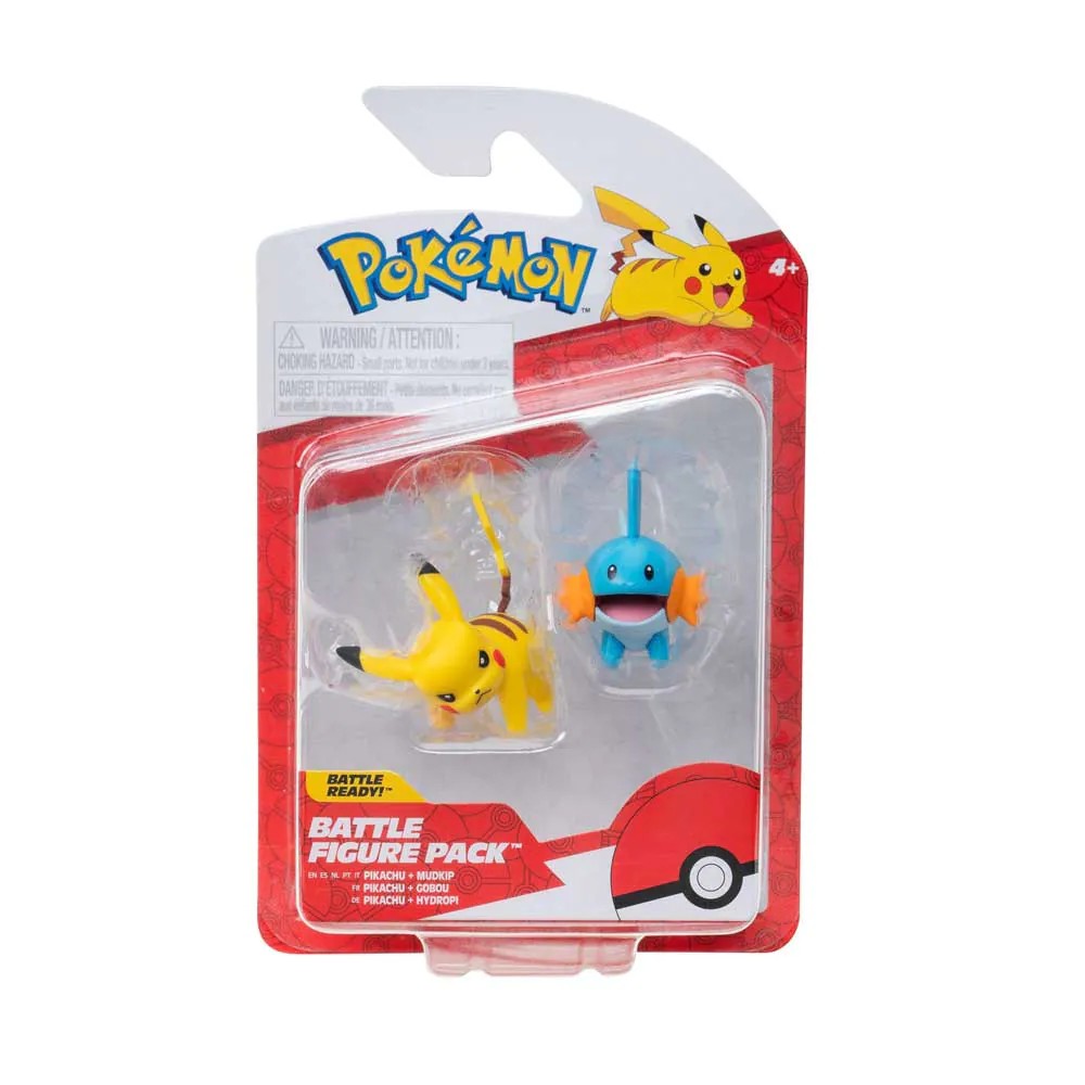 Set 2 figurine Pokemon Battle Ready 5 cm, diverse modele - poza 5