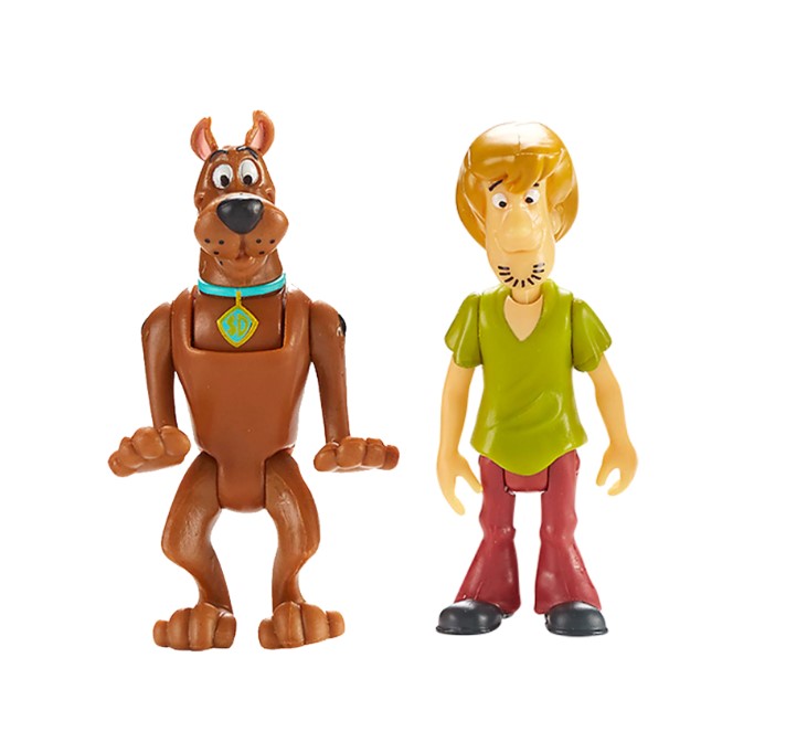Set 2 figurine Scooby-Doo! 7 cm - poza 1