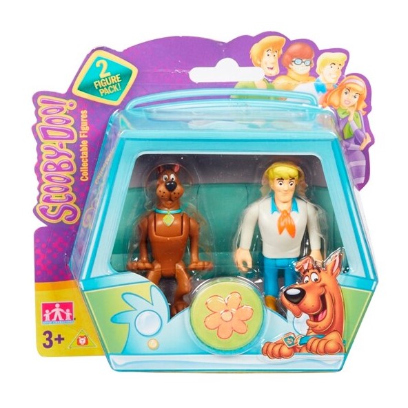 Set 2 figurine Scooby-Doo! 7 cm - poza 2